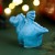 Сувенир новогодний "Дракон Джет.2024" интерьерный, голубой,фарфор,  5 см